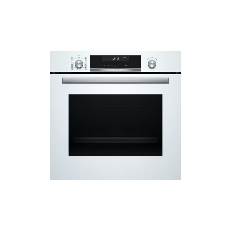 SELF CLEANING PYROLYTIC MULTIFUNCTION BUILD IN OVEN WHITE GLASS BOSCH HBG5780W6