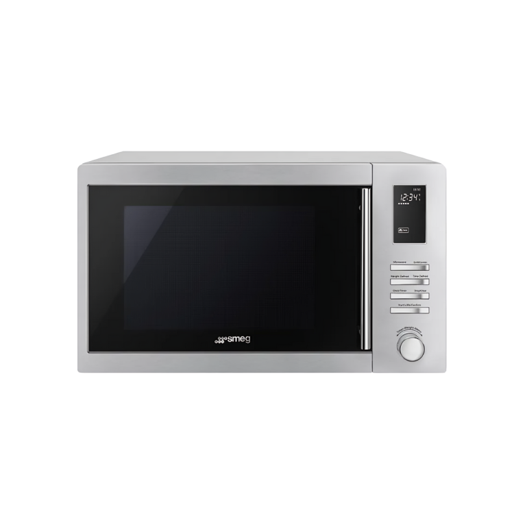TABLE TOP MICROWAVE WITH GRILL STAIINLESS  STEEL  25 LITRES SMEG  MOE25X