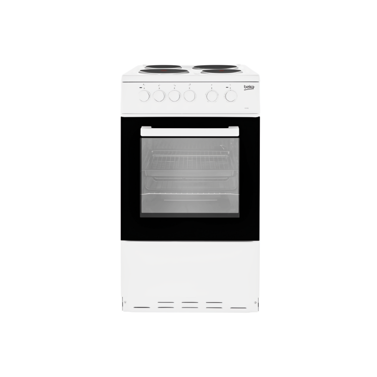 FREE STANDING COOKER WHITE 50 CMS WITH ELECTRIC TOP BEKO KS530W